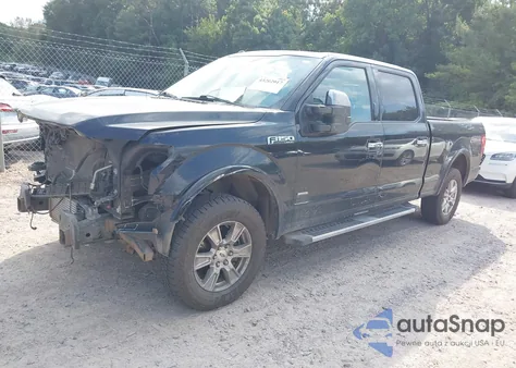 2016 Ford F-150 Lariat из США, поврежденный, VIN 1FTFW1EG4GFC67217